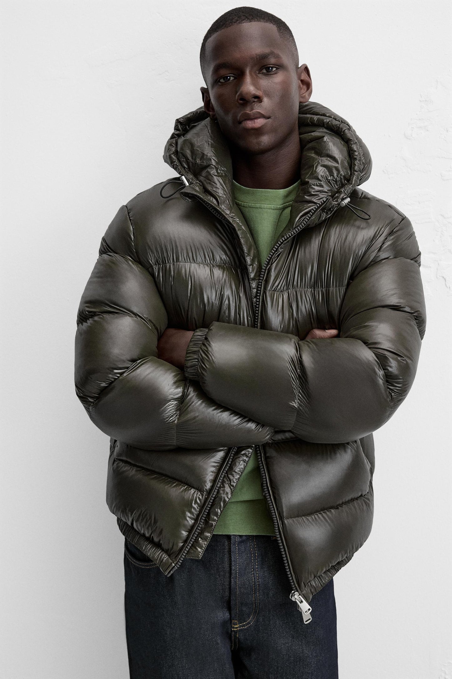 100% DOWN PUFFER JACKET